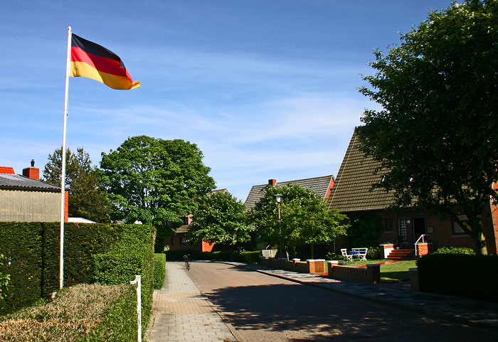 Stra&szlig;enszene im Dorfgroden