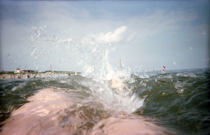 R&uuml;ckenschwimmen im Hauptbad