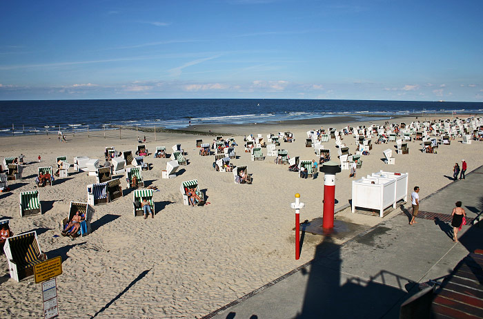 Blick zum Mittelfeld