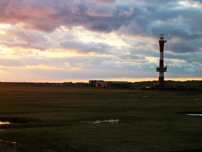 Westinnengroden mit dem Leuchtturm