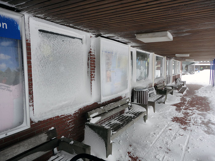 Wandelgang an der Strandpromenade
