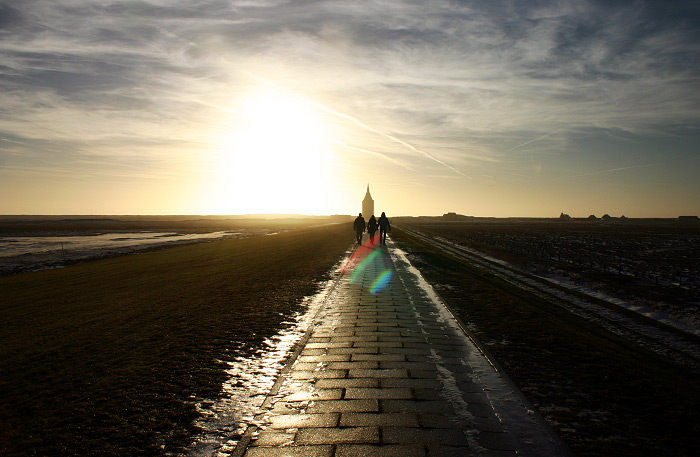 Auf dem Westgrodendeich