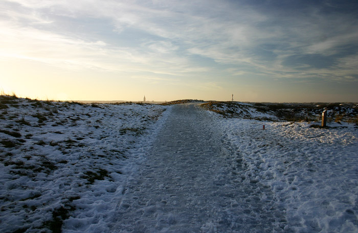 Verschneiter S&uuml;ddeich