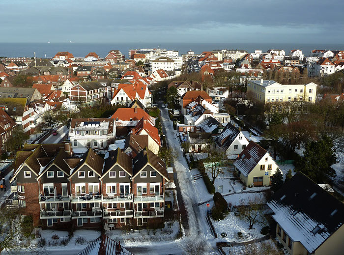 Ausblick vom Alten Leuchtturm nach Norden