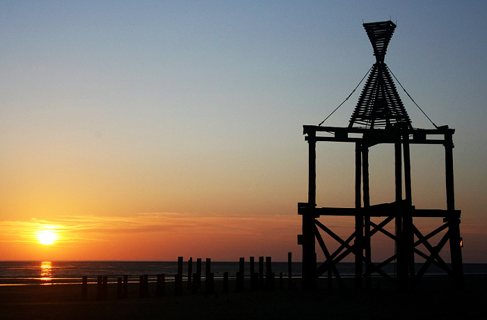 Abendstimmung an der Ostbake