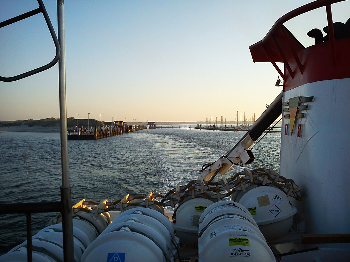 Abschied von der Insel