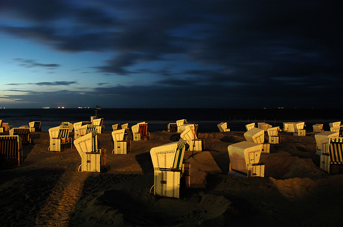 Abendstimmung am Strand