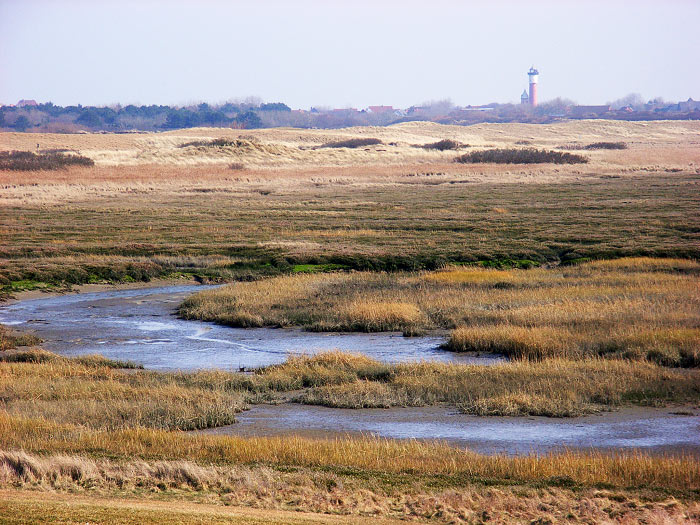 Blick auf die Lagune im Westen