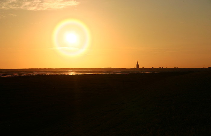 Kurz vor Sonnenuntergang