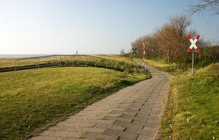 Süddeich mit Deichschart