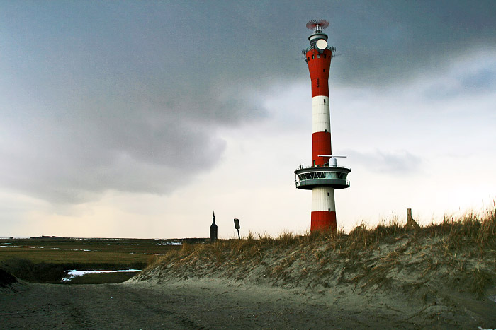 D&uuml;nen&uuml;bergang beim Neuen Leuchtturm