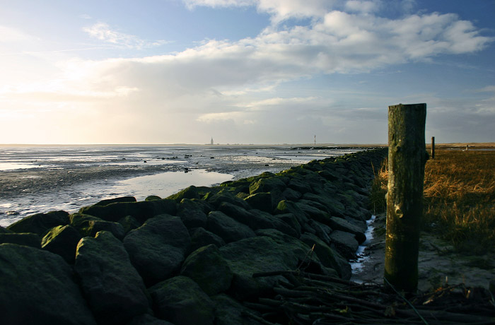Steindamm am Deichvorland