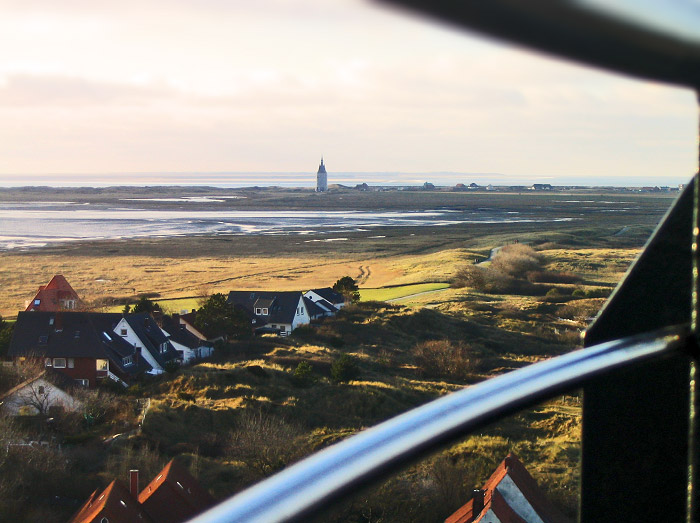 Der Westturm gr&uuml;&szlig;t aus der Ferne