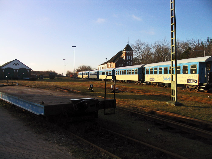 Betriebsruhe am Bahnhof