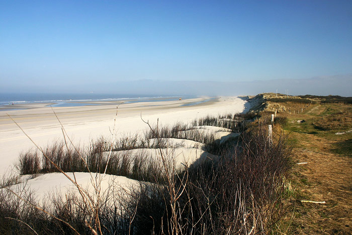 Abbruchkante der Nordostd&uuml;nen