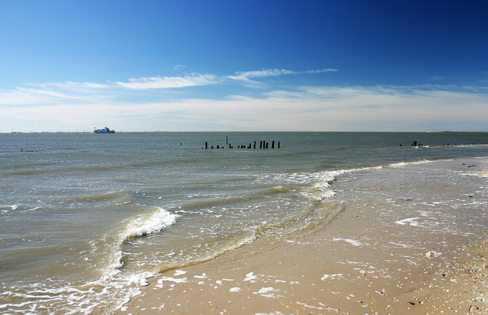 Strand nahe des ehemaligen Ostanlegers