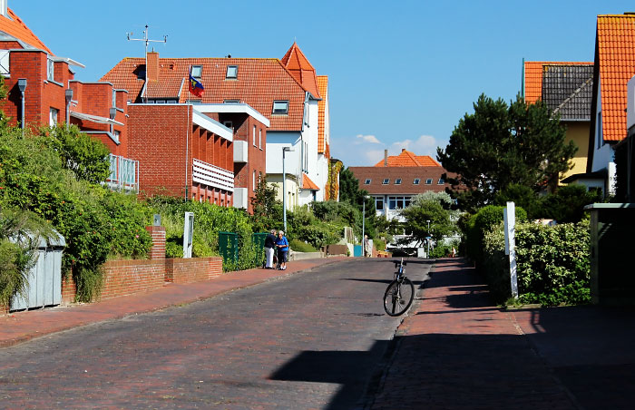 Blick in die Elisabeth-Anna-Straße