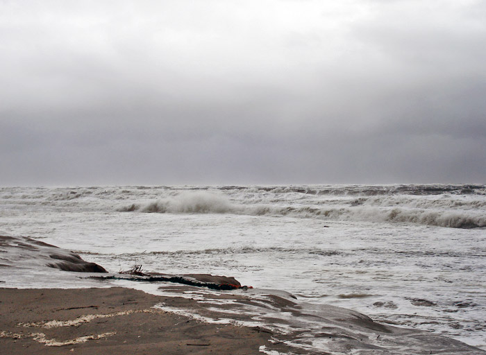 Brandung am Hauptstrand