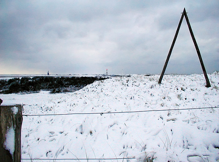 A-Mast an der &Uuml;berwegung Bielefelder Heim