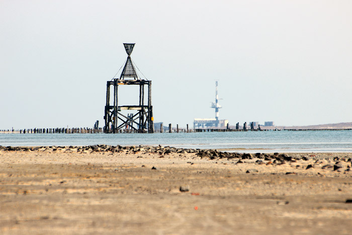 Ostbake durchs Teleobjektiv gesehen