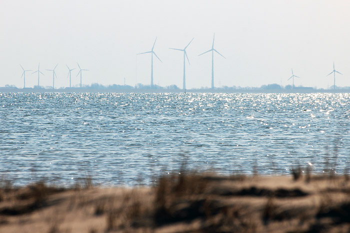 Windr&auml;der am Festland
