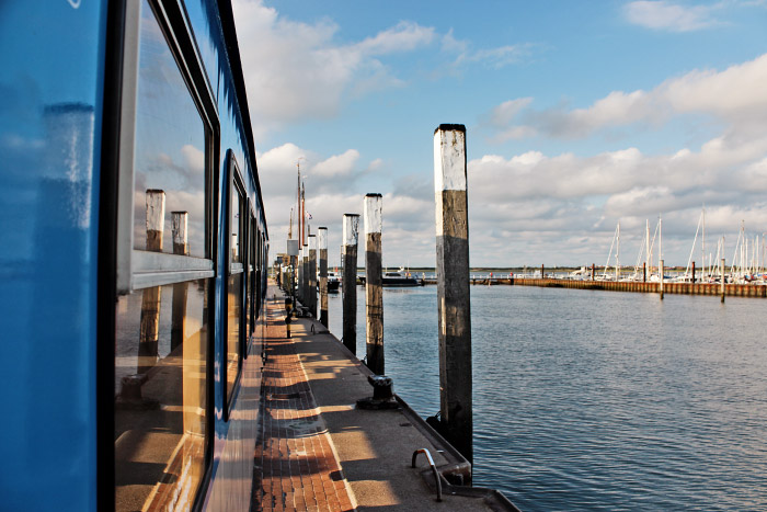 Hafenbecken des Westanlegers