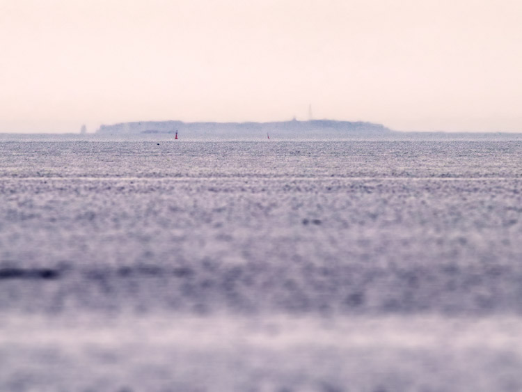 Blick nach Helgoland