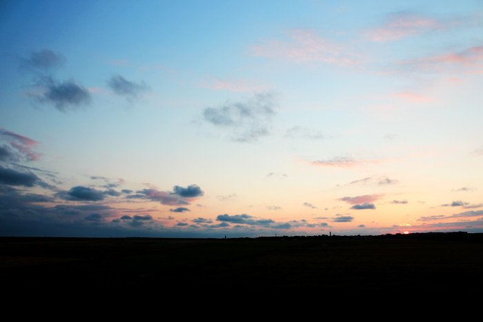 Die Nacht bricht herein