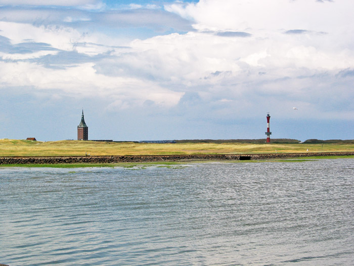 Westgroden mit Westturm und Leuchtturm