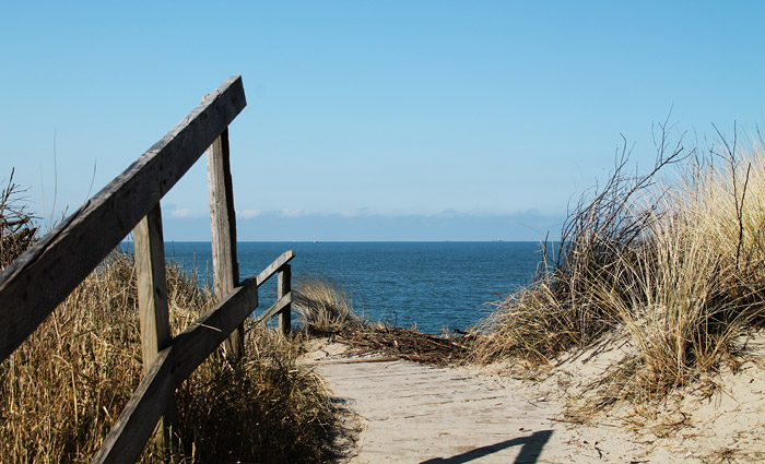 D&uuml;nen&uuml;berwegung im Westen