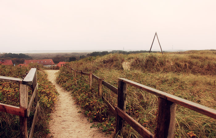 Auf der Aussichtsd&uuml;ne