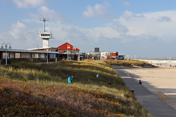 Blick von der Uhr nach Westen