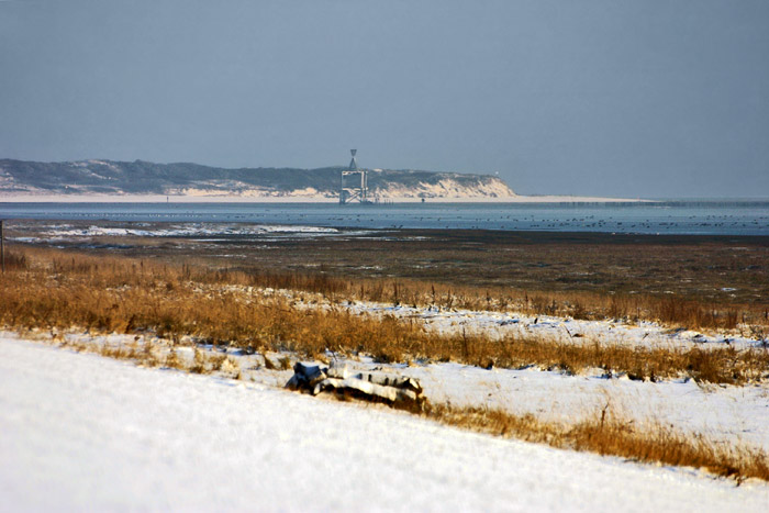 Ostende vom Deich aus gesehen