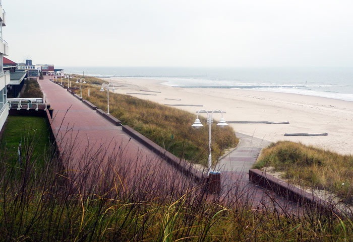 Blick auf den Strand