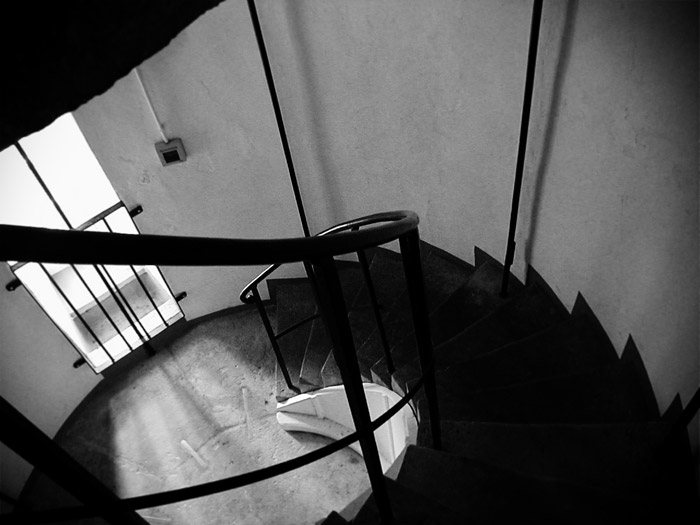 Treppenhaus des Alten Leuchtturms