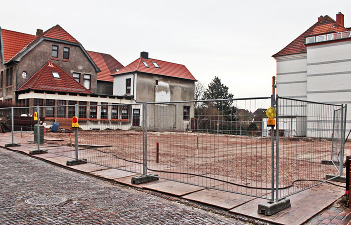 Baustelle beim ehemaligen Haus Tolbiacum
