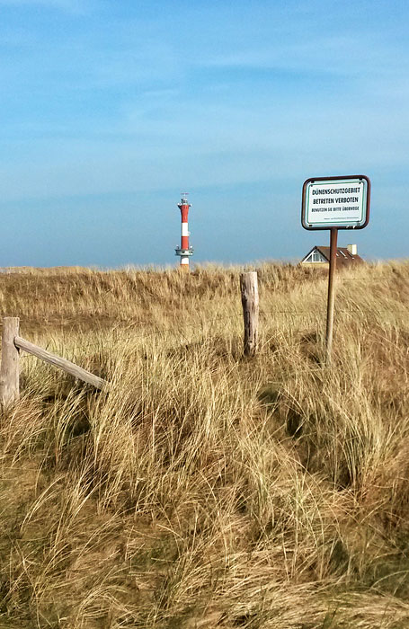 Westdünen und Neuer Leuchtturm