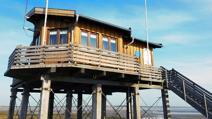 Schiffsmeldestelle am Westanleger