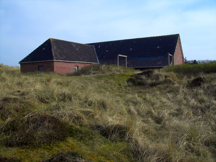 D&uuml;nenhalle von Norden gesehen