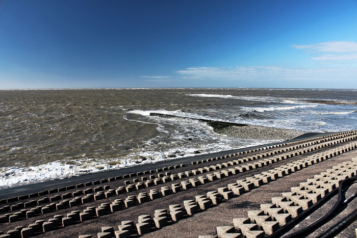 Deckwerk und Buhne F