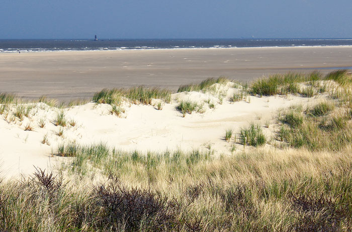 Blick auf den Oststrand