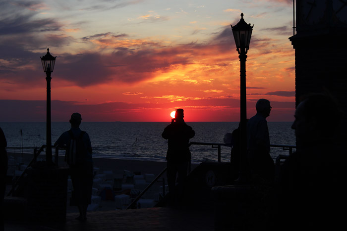 Sonnenuntergang am Meer