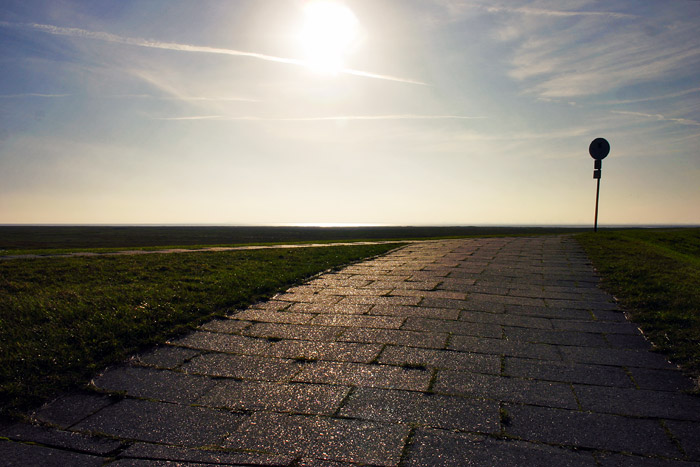 Deich bei Caf&eacute; Neudeich
