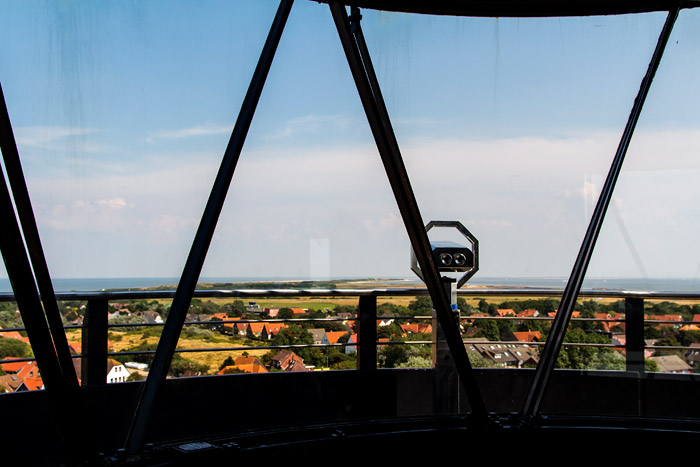 Blick vom Leuchtfeuergescho&szlig; nach Osten