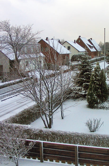 Schnee im Dorfgroden
