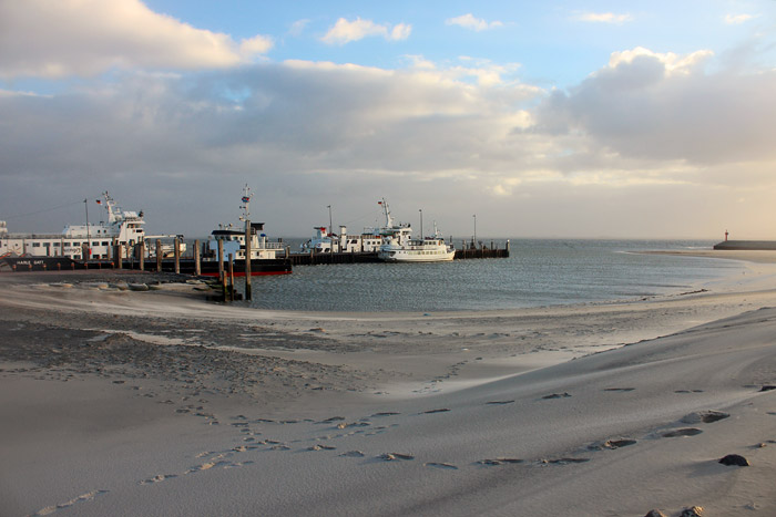 Blick aufs nordwestliche Hafenbecken