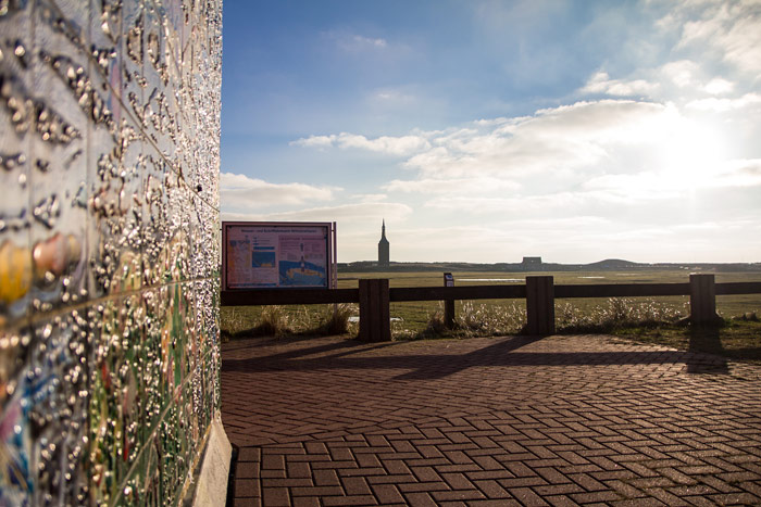 Am Fu&szlig; des Neuen Leuchtturms