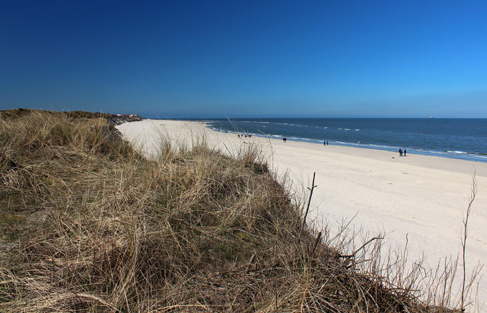 Blick von den Nordostd&uuml;nen nach Nordwest