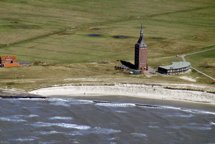 Luftaufnahme vom Westturm