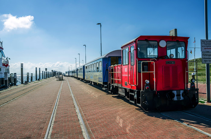 Inselbahn am Westanleger